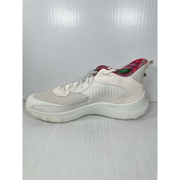 Size 12 Under Armour Curry 3Z 24 SDE Shoes Mens White Basketball 3028191-114 NEW